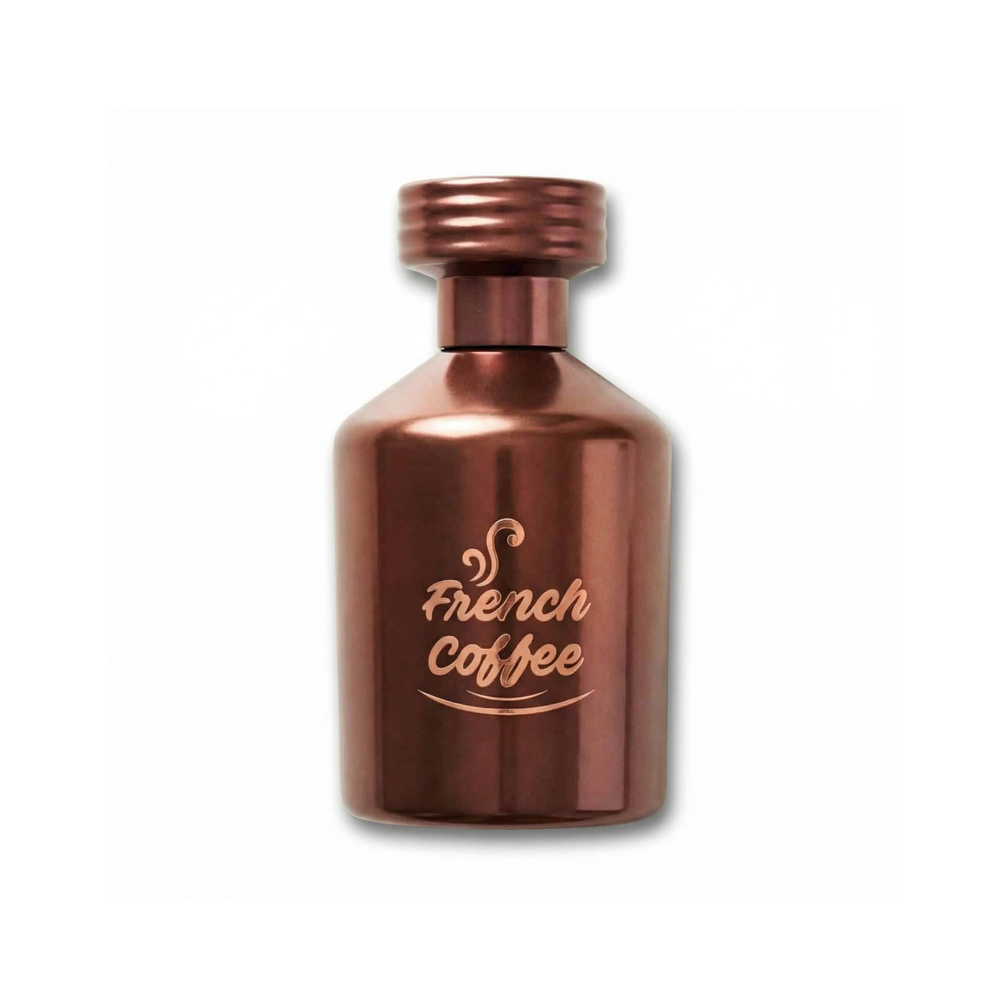 Bottle of Al Rehab French Coffee EDP fragrance on a white background with soft shadow