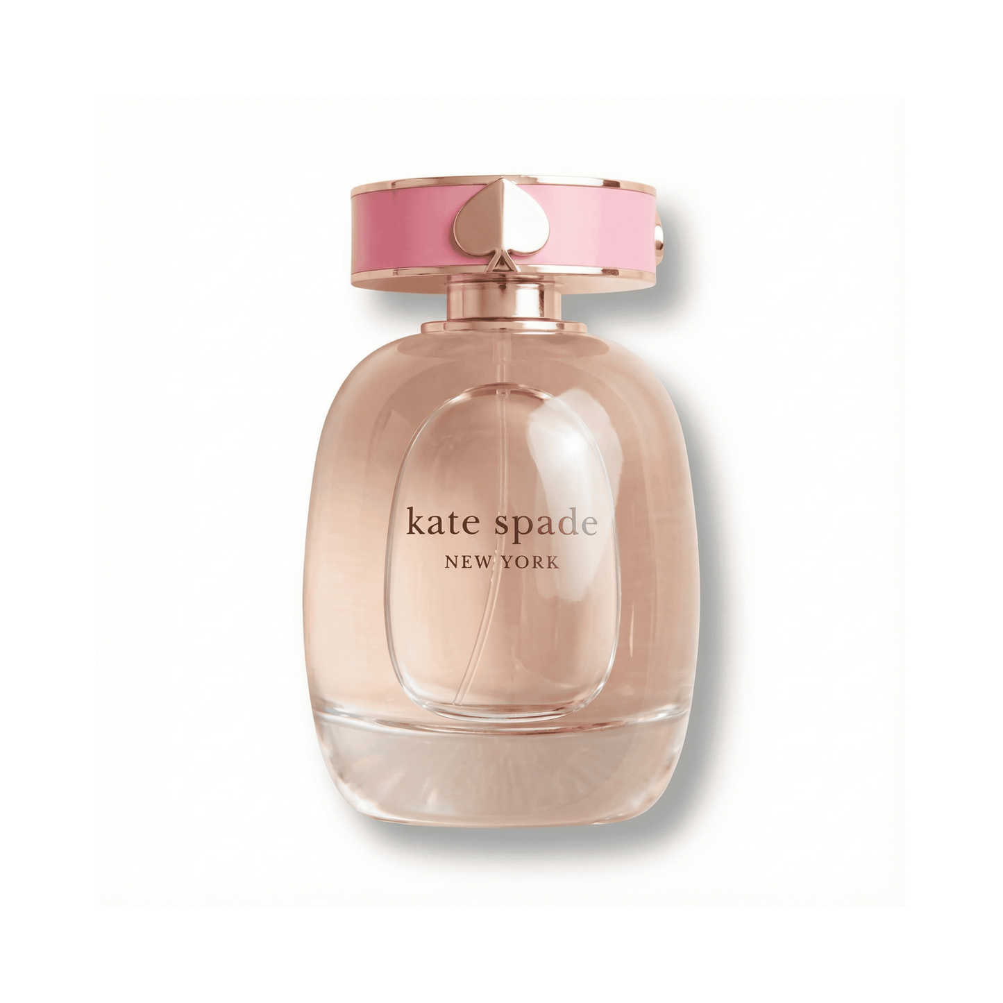 Bottle of Kate Spade New York For Women EDP fragrance on a white background with soft shadow