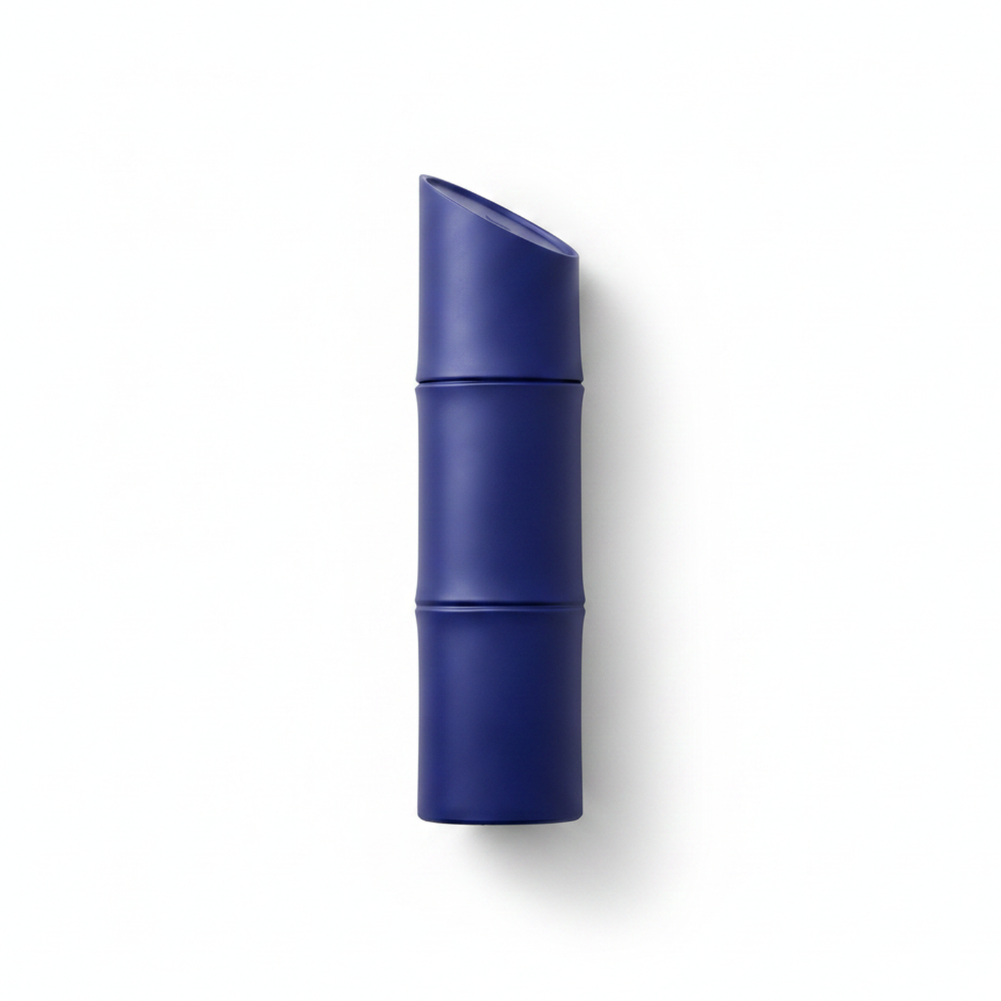 Bottle of Kenzo Homme Indigo EDP fragrance on a white background with soft shadow