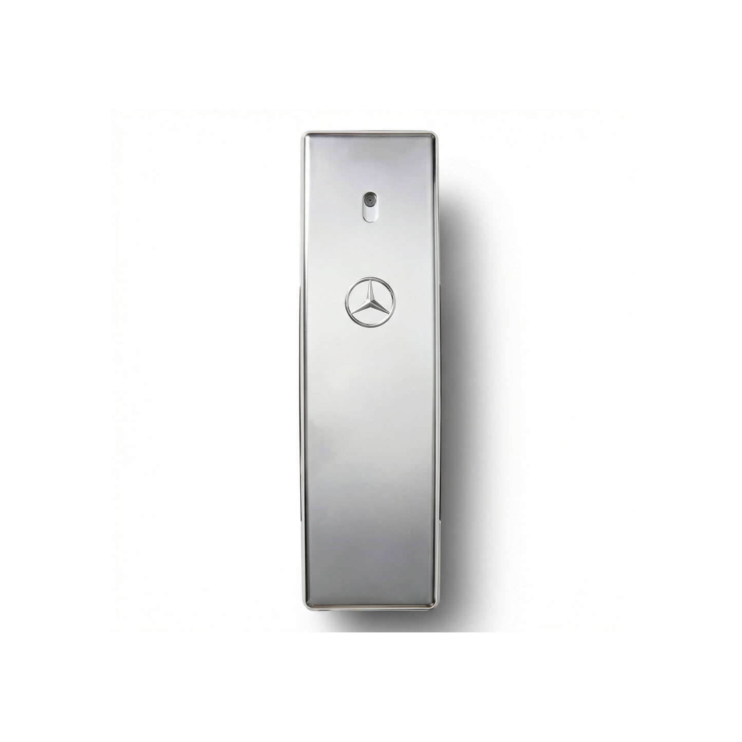 Bottle of Mercedes-Benz Club Eau de Toilette fragrance on a white background with soft shadow