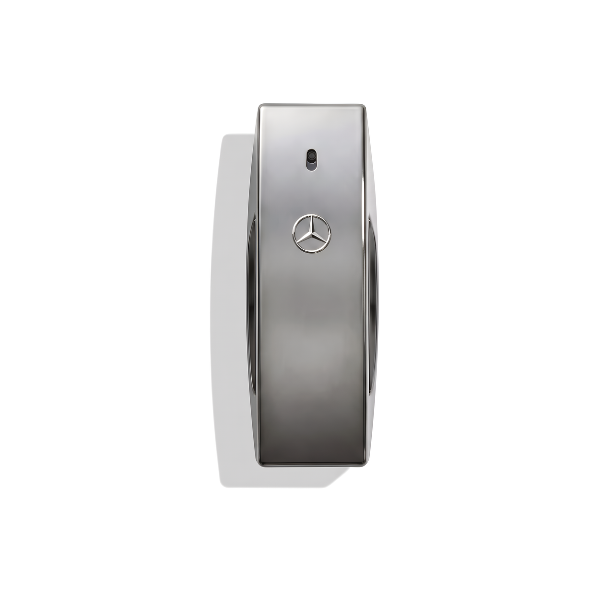 Bottle of Mercedes-Benz Club Extreme EDT fragrance on a white background with soft shadow