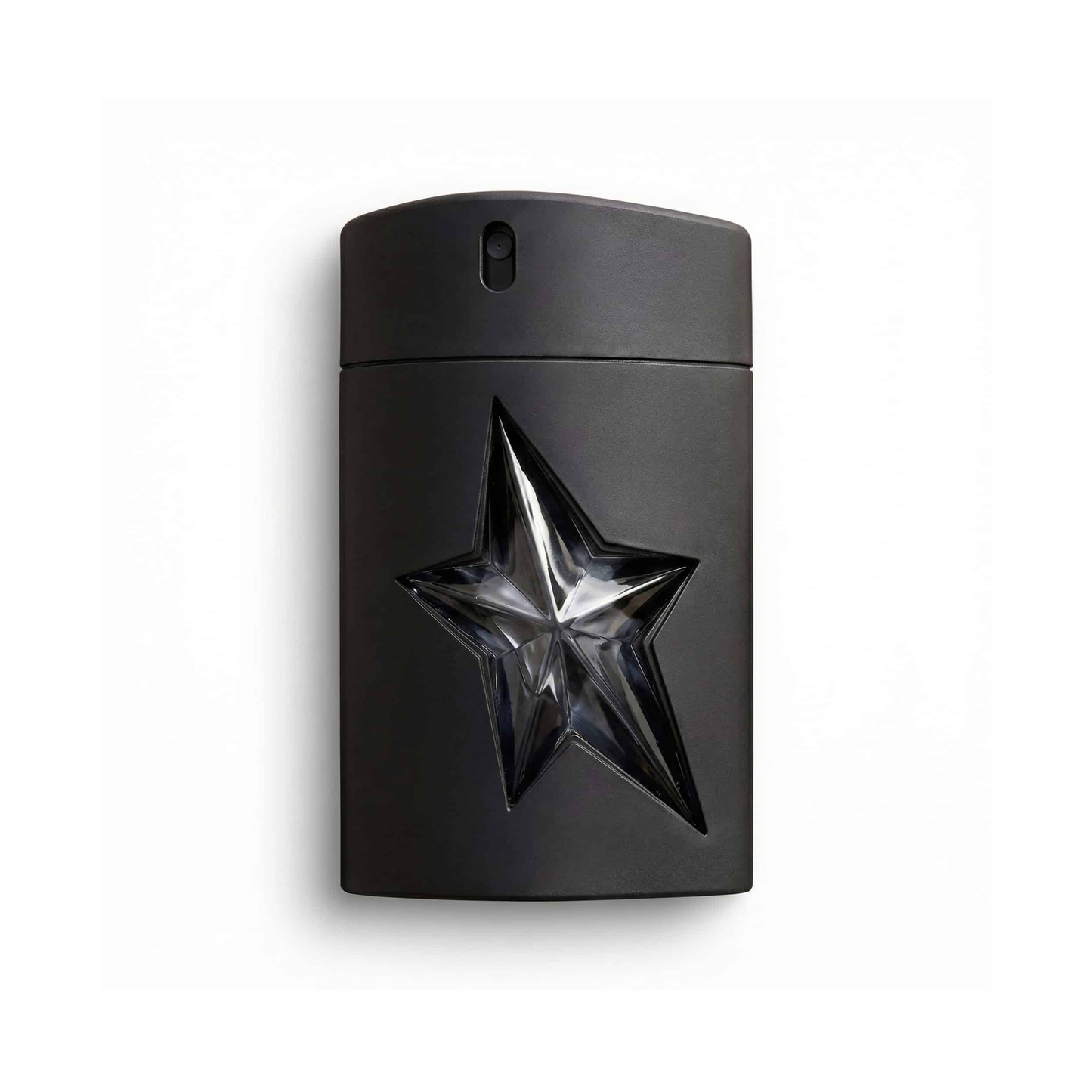 Bottle of Mugler A*Men EDT fragrance on a white background with soft shadow