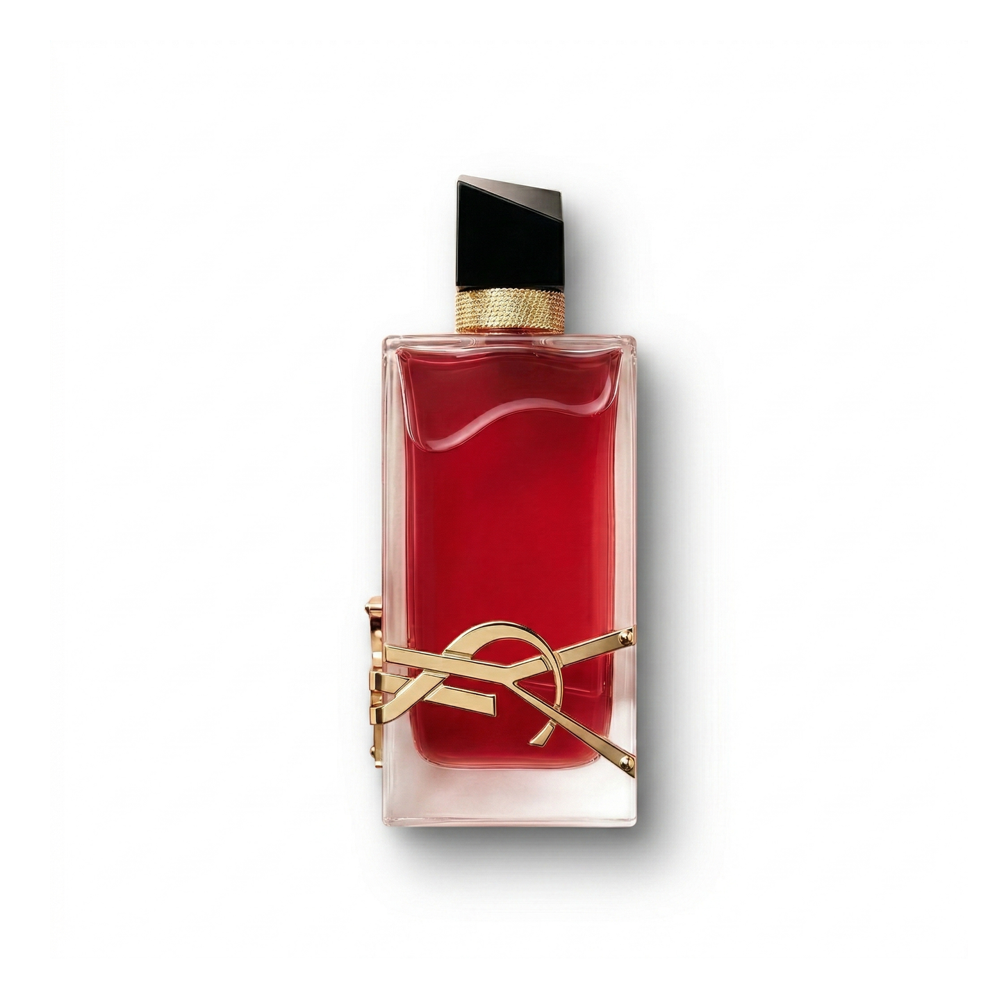 Bottle of YSL Libre Berry Crush EDP fragrance on a white background with soft shadow