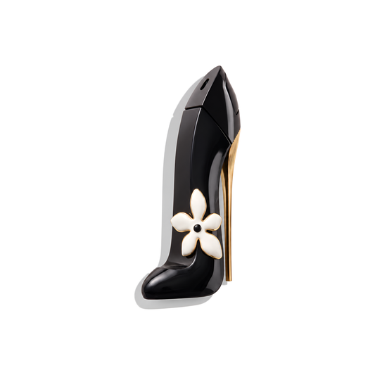 Bottle of Carolina Herrera Good Girl Jasmine Absolute EDP fragrance on a white background with soft shadow