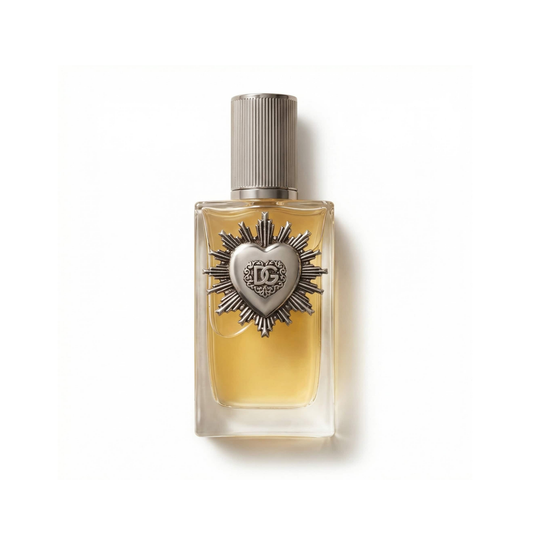 Bottle of Dolce & Gabbana Devotion Pour Homme EDP fragrance on a white background with soft shadow