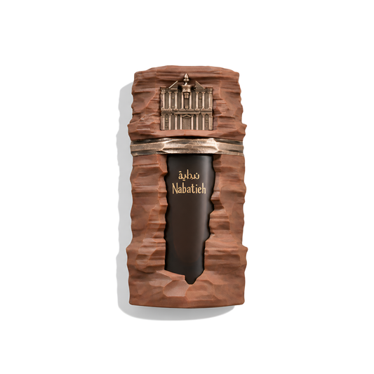Bottle of French Avenue Nabatieh EDP fragrance on a white background with soft shadow