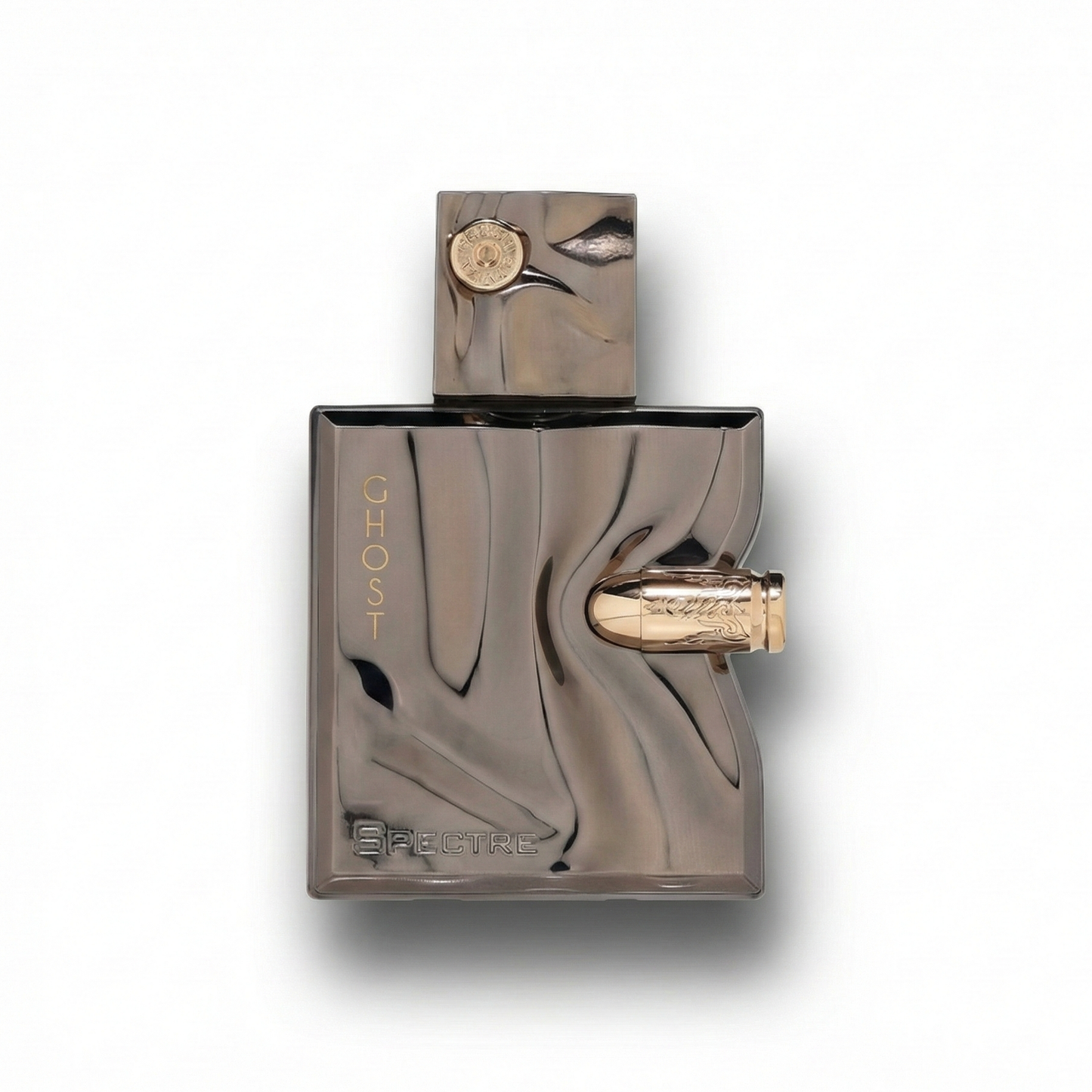 Bottle of French Avenue Spectre Ghost EDP fragrance on a white background with soft shadow