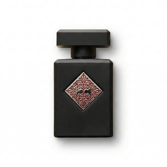 Bottle of Initio Blessed Baraka EDP fragrance on a white background with soft shadow