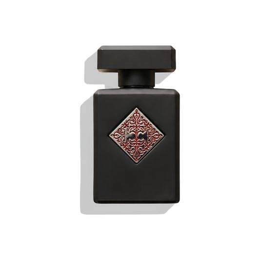Bottle of Initio Blessed Baraka EDP fragrance on a white background with soft shadow