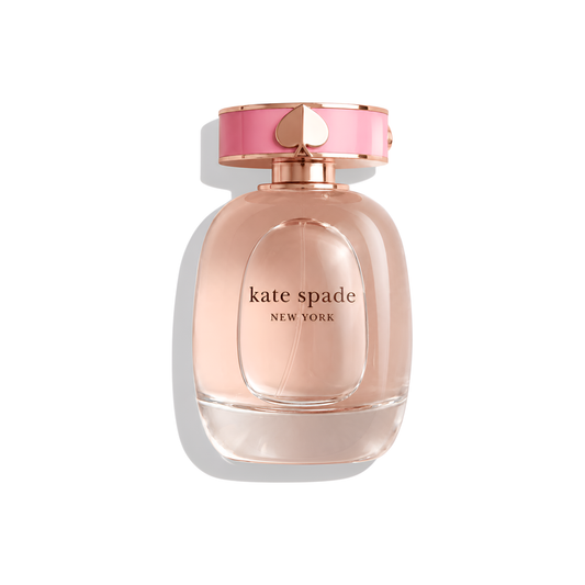 Bottle of Kate Spade New York For Women EDP fragrance on a white background with soft shadow