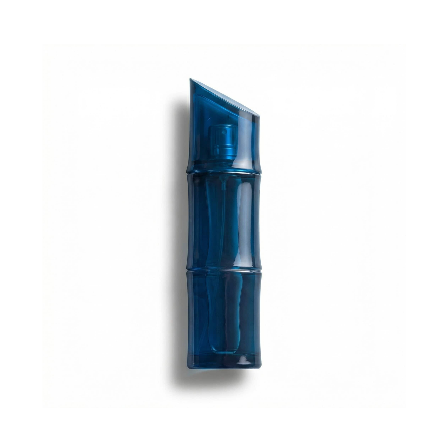 Bottle of Kenzo Homme EDT Intense fragrance on a white background with soft shadow