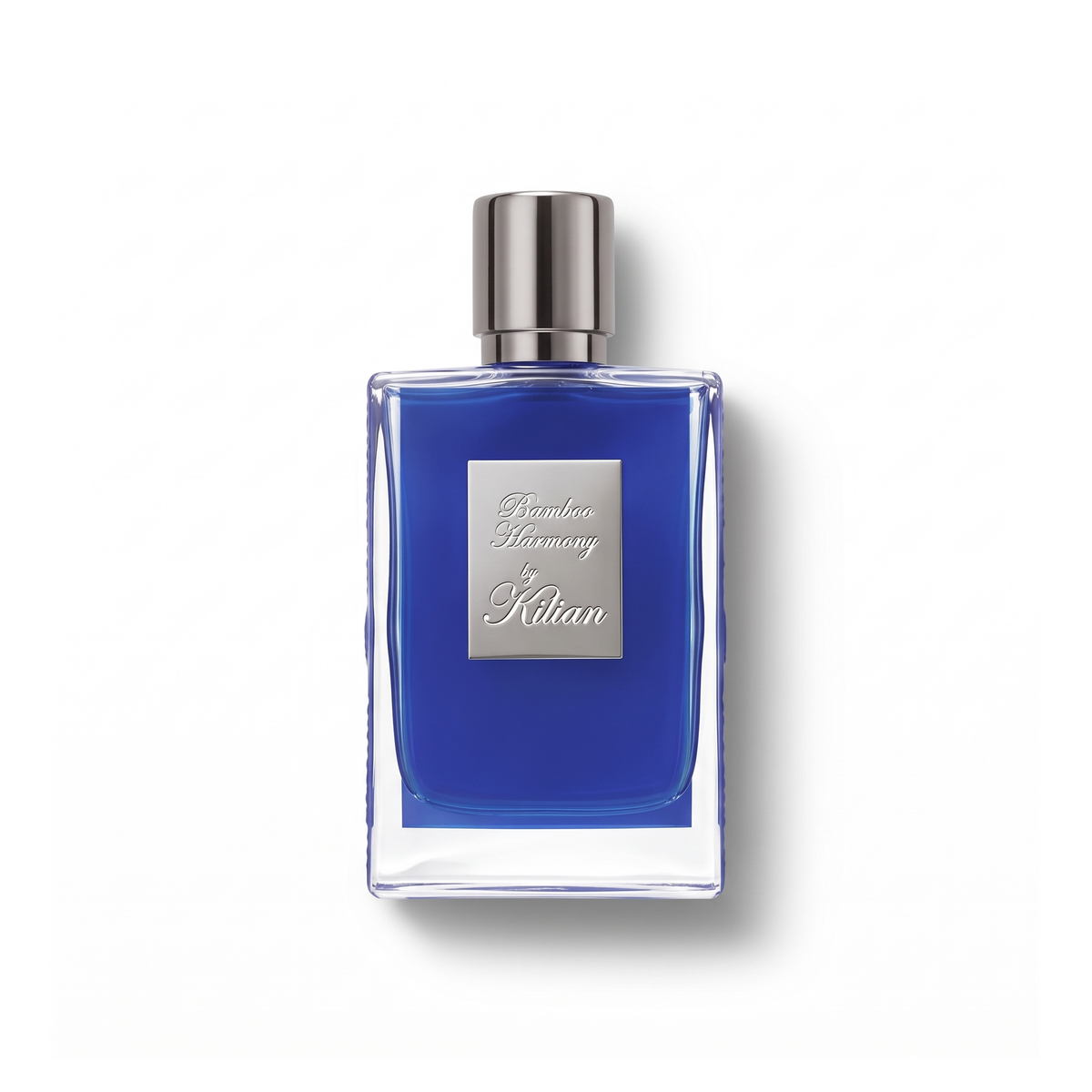 Bottle of Kilian Bamboo Harmony EDP fragrance on a white background with soft shadow