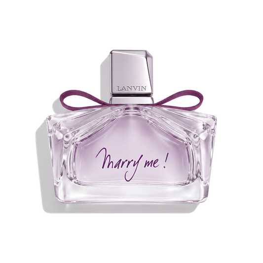 Bottle of Lanvin Marry Me EDP fragrance on a white background with soft shadow
