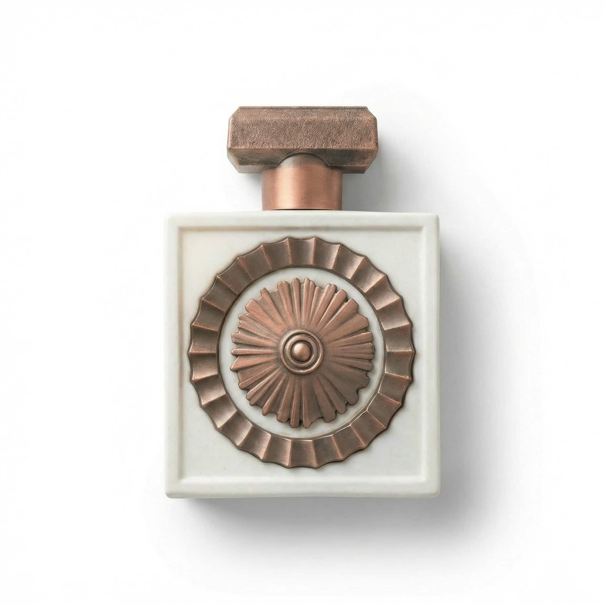 Bottle of Lattafa Nebras Elixir EDP fragrance on a white background with soft shadow