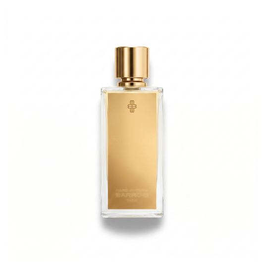 Bottle of MAB Encelade EDP fragrance on a white background with soft shadow