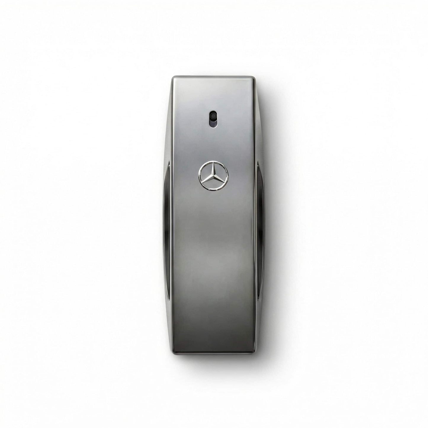 Bottle of Mercedes-Benz Club Extreme EDT fragrance on a white background with soft shadow