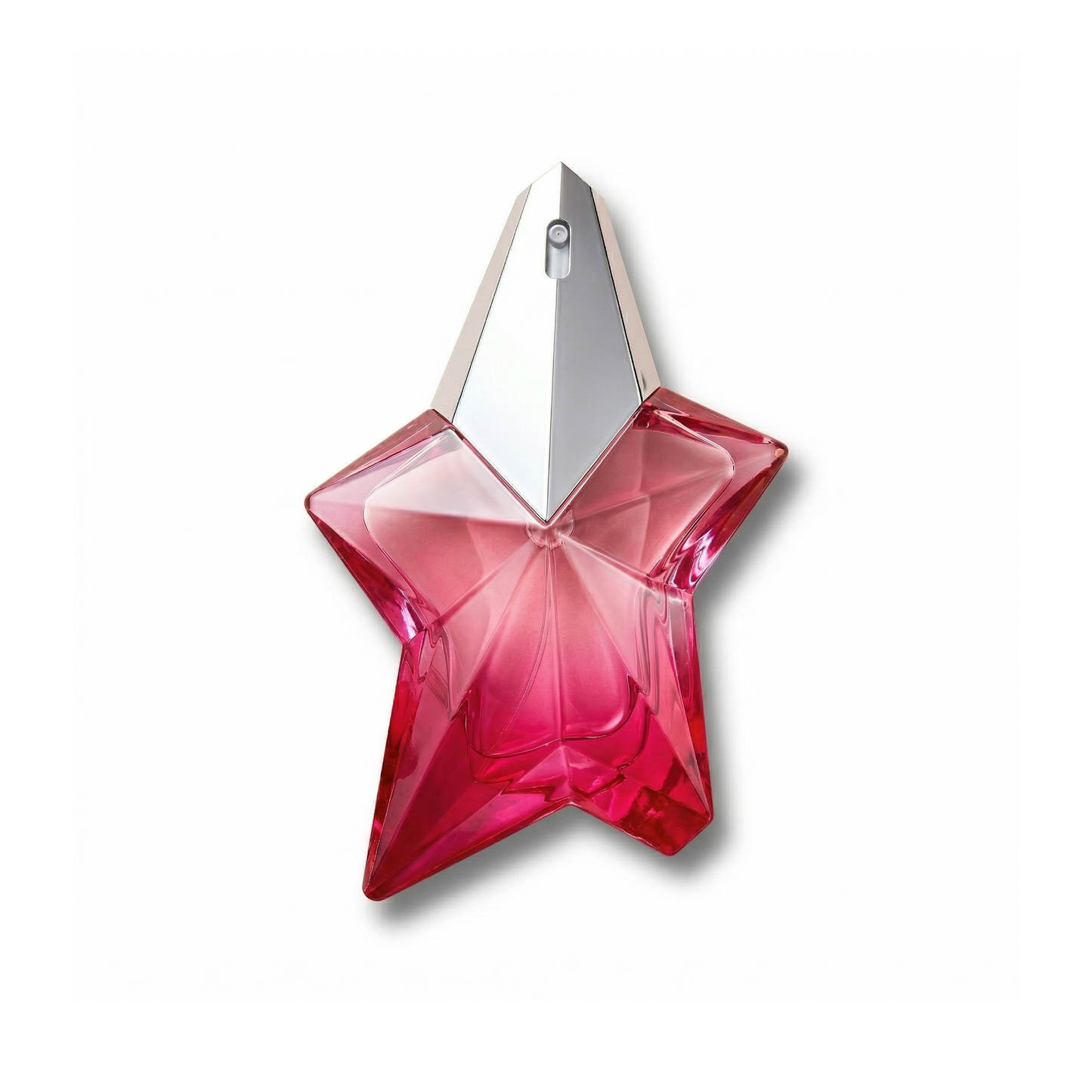 Bottle of Mugler Angel Nova EDP fragrance on a white background with soft shadow