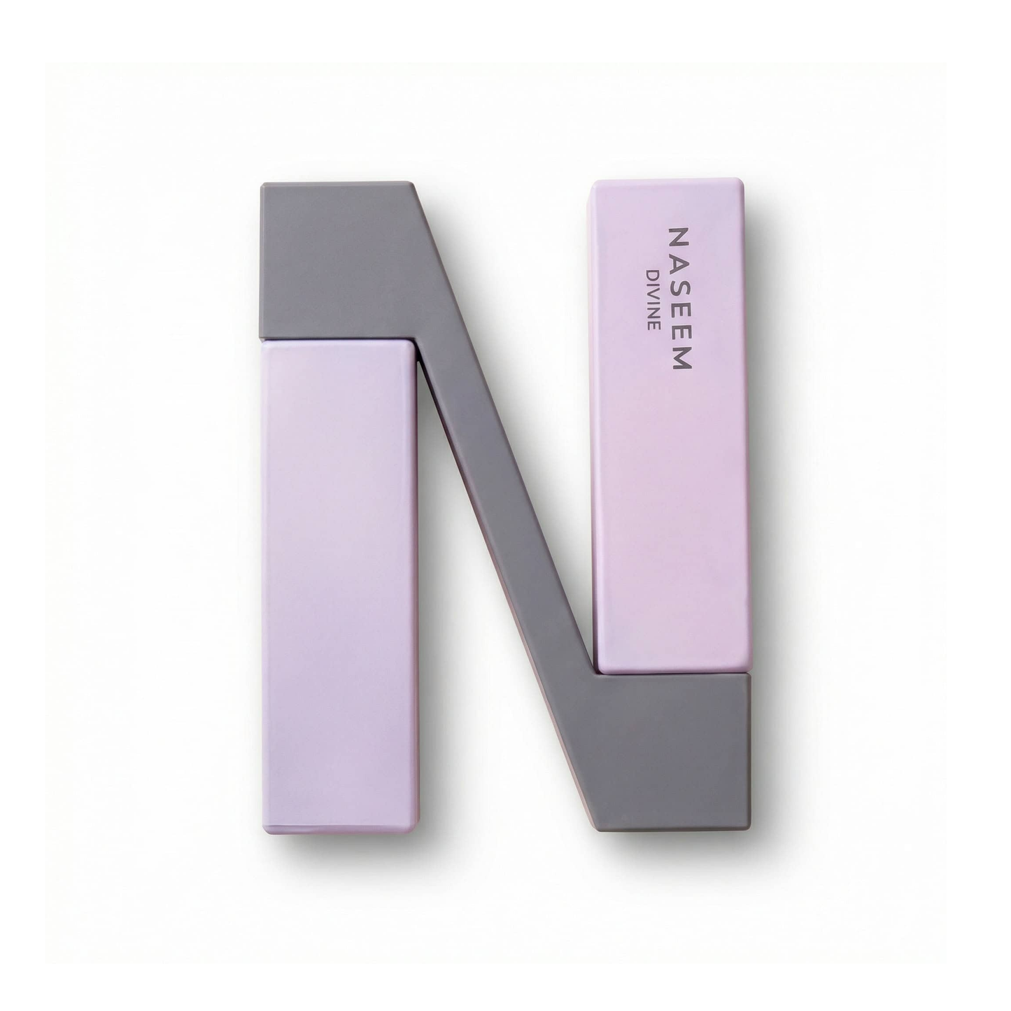 Bottle of Naseem Divine EDP fragrance on a white background with soft shadow