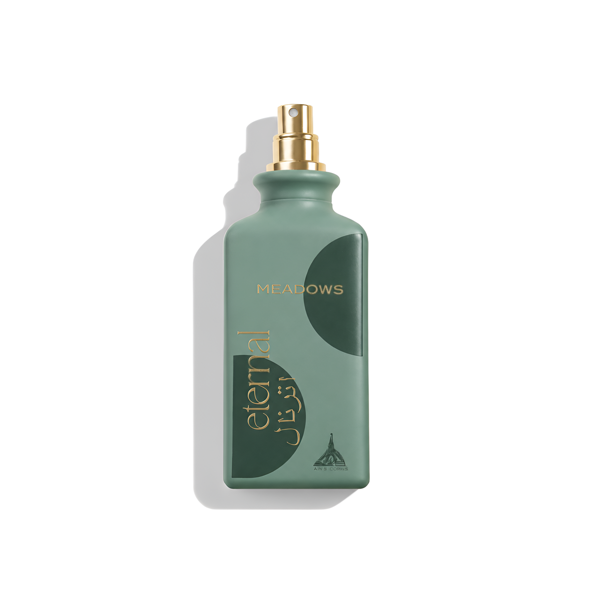 Bottle of Paris Corner Eternal Meadows EDP fragrance on a white background with soft shadow