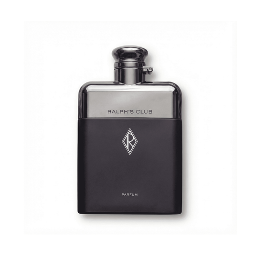Bottle of Ralph Lauren Ralph's Club EDP fragrance on a white background with soft shadow