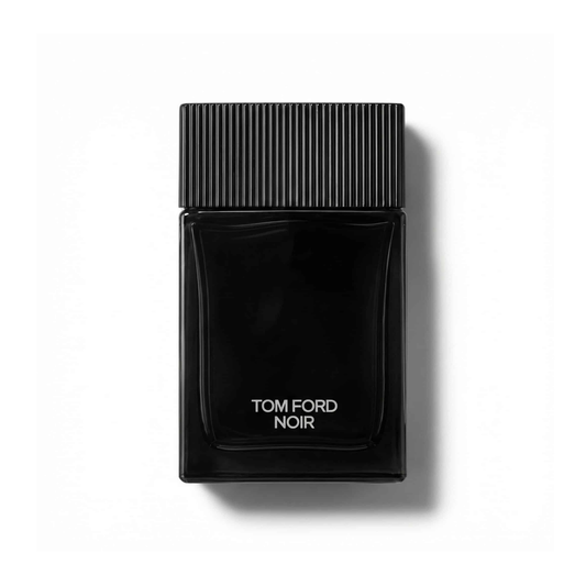 Bottle of Tom Ford Noir EDP fragrance on a white background with soft shadow
