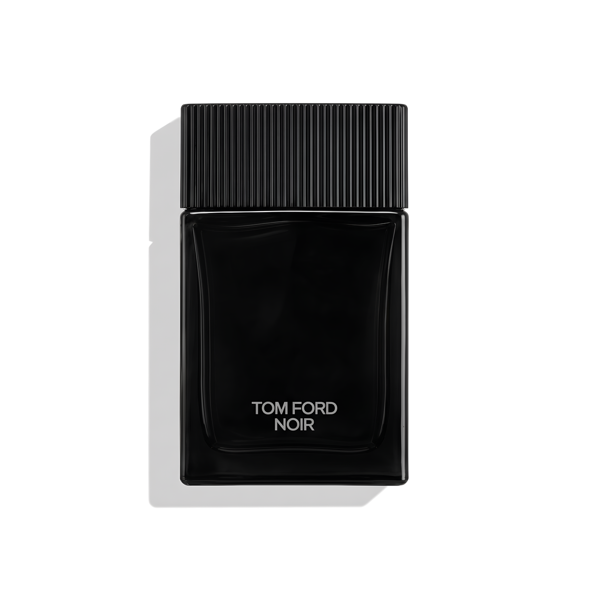 Bottle of Tom Ford Noir EDP fragrance on a white background with soft shadow