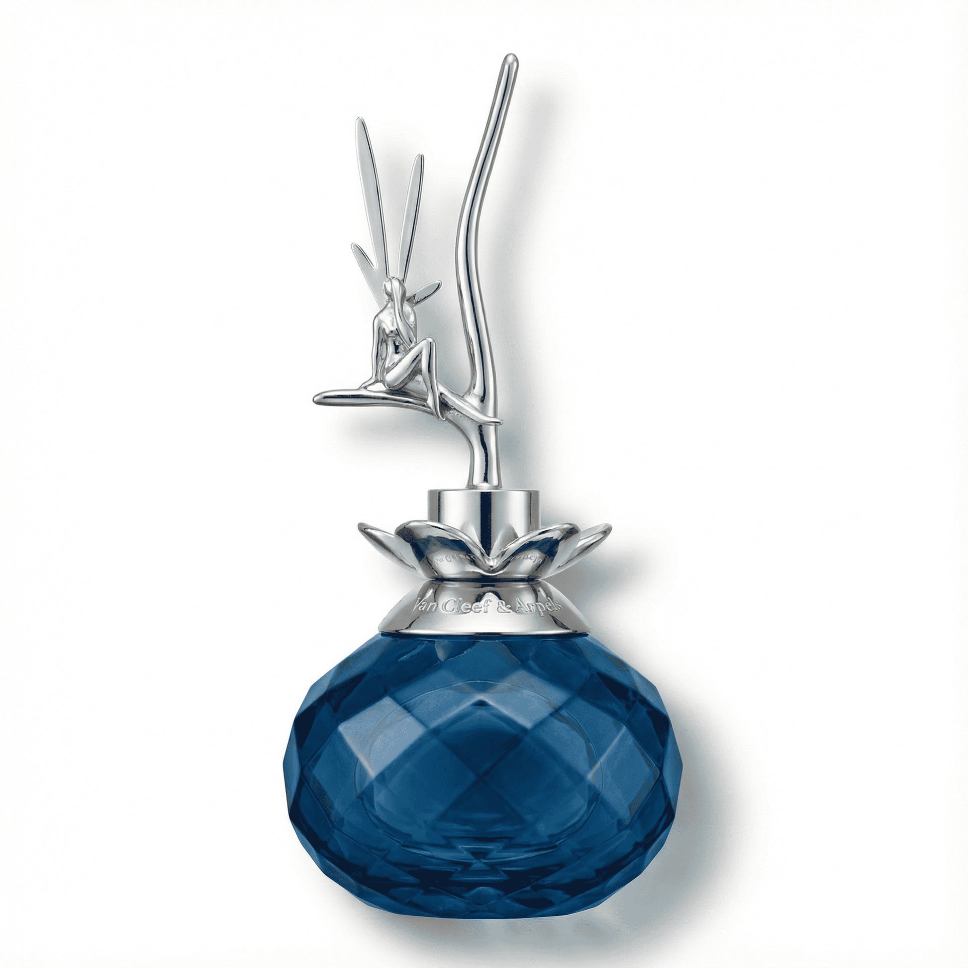 Bottle of Van Cleef & Arpels Feerie EDP fragrance on a white background with soft shadow