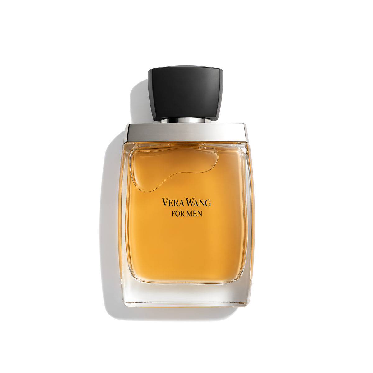 Bottle of Vera Wang For Men EDT fragrance on a white background with soft shadow