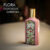 A 100ml bottle of Gucci Flora Gorgeous Gardenia Eau de Parfum with a pink and floral design on a white table
