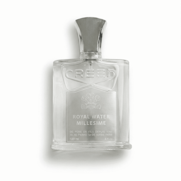 Luxurious Creed Royal Water Millesime eau de toilette bottle for men and women, elegant fragrance, 120ml.