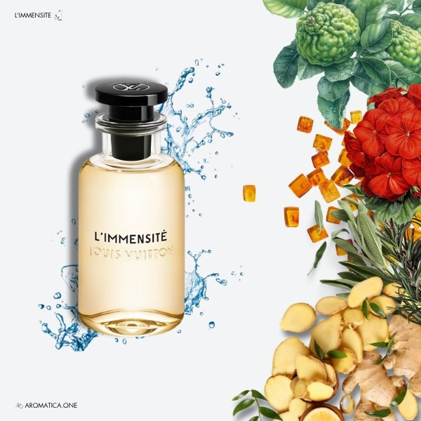 a 100Ml Bottle of Louis Vuitton L'Immensité
