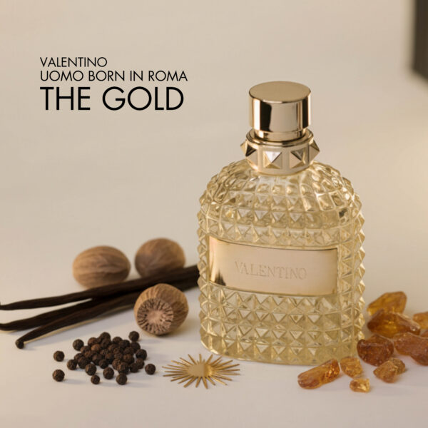 Valentino Uomo Born in Roma The Gold